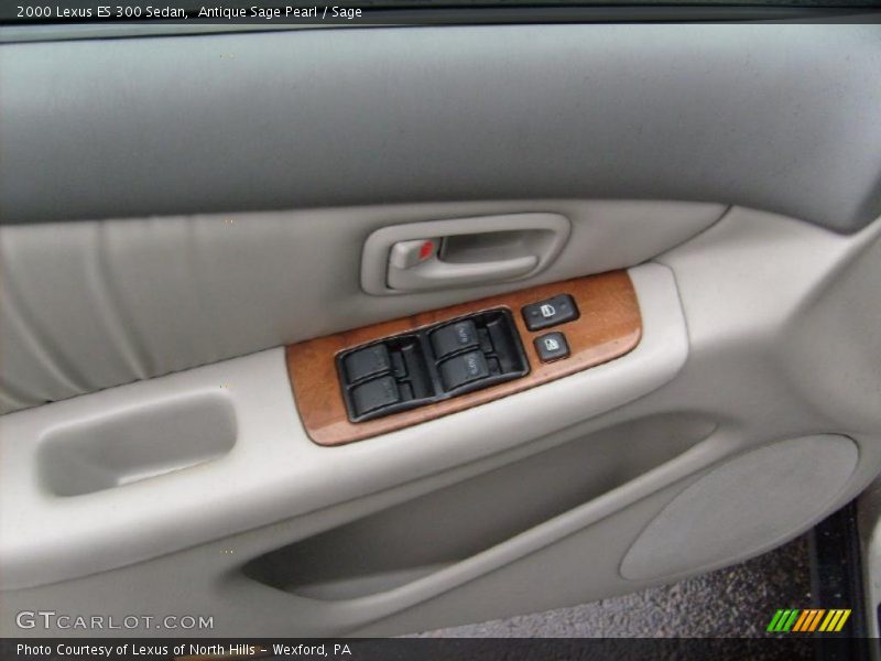 Antique Sage Pearl / Sage 2000 Lexus ES 300 Sedan