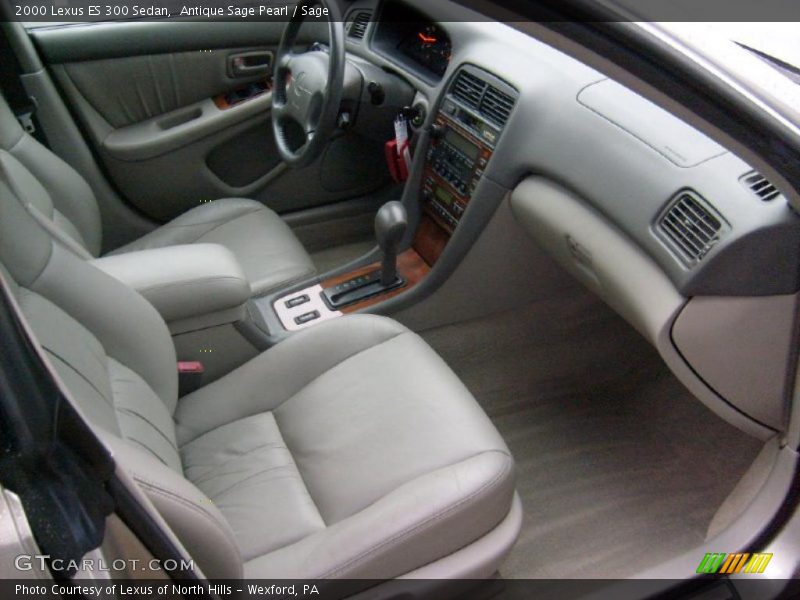 Antique Sage Pearl / Sage 2000 Lexus ES 300 Sedan