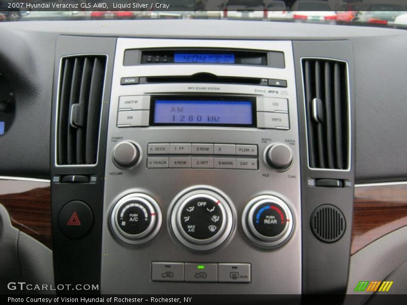 Liquid Silver / Gray 2007 Hyundai Veracruz GLS AWD