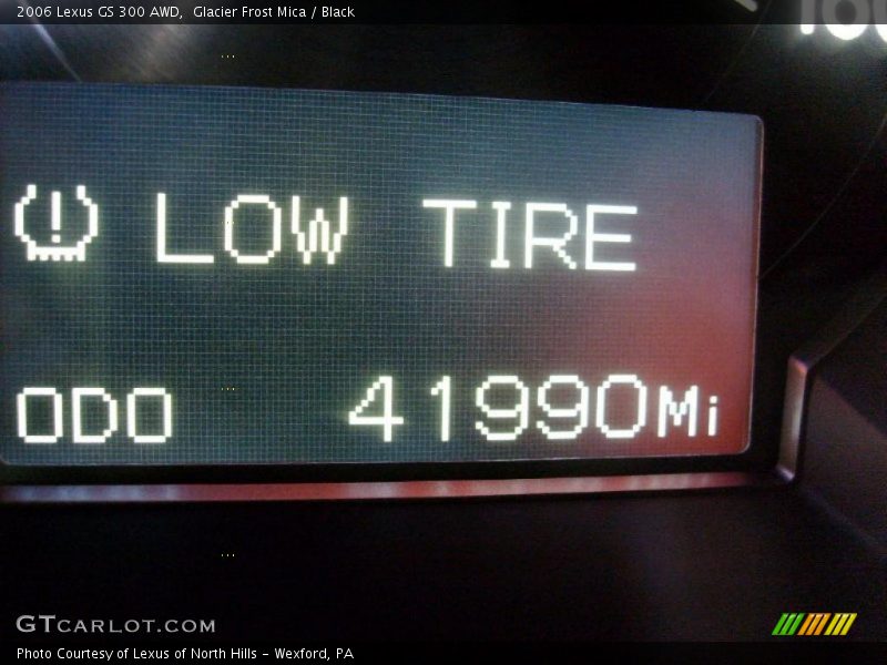 Glacier Frost Mica / Black 2006 Lexus GS 300 AWD