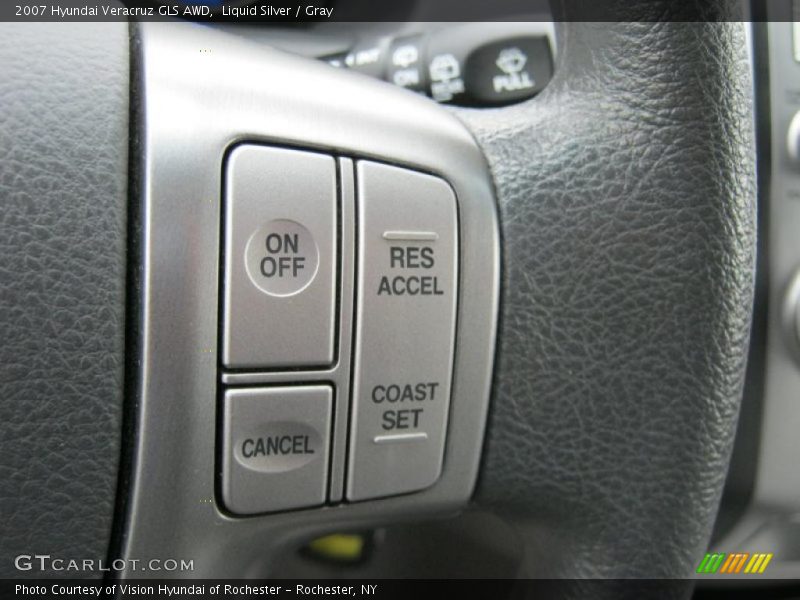 Liquid Silver / Gray 2007 Hyundai Veracruz GLS AWD