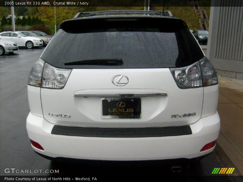 Crystal White / Ivory 2005 Lexus RX 330 AWD