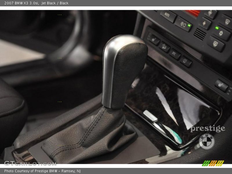 Jet Black / Black 2007 BMW X3 3.0si