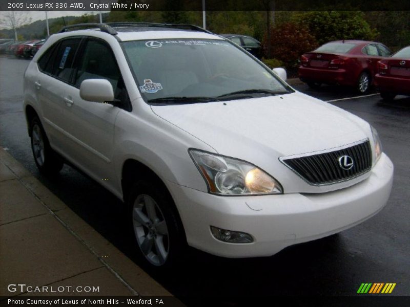 Crystal White / Ivory 2005 Lexus RX 330 AWD