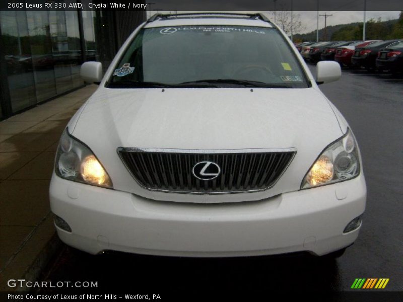 Crystal White / Ivory 2005 Lexus RX 330 AWD