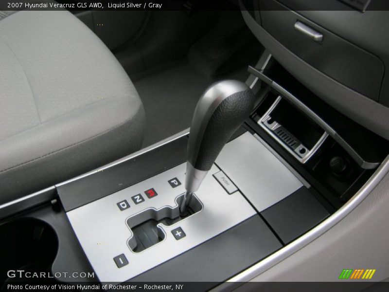 Liquid Silver / Gray 2007 Hyundai Veracruz GLS AWD