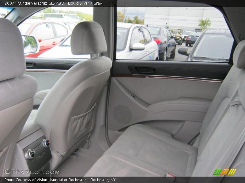 Liquid Silver / Gray 2007 Hyundai Veracruz GLS AWD