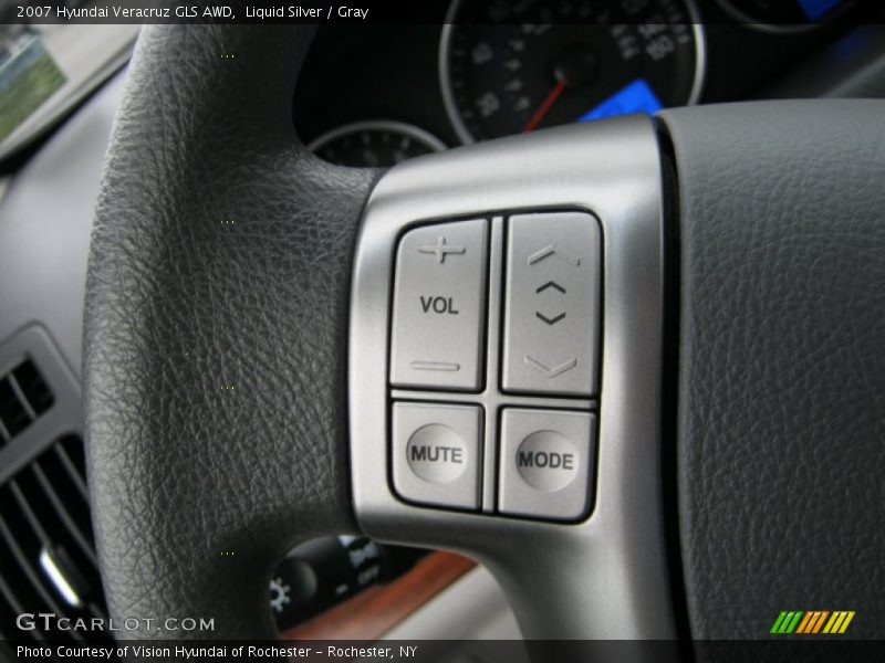 Liquid Silver / Gray 2007 Hyundai Veracruz GLS AWD