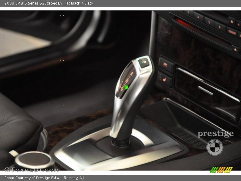 Jet Black / Black 2008 BMW 5 Series 535xi Sedan
