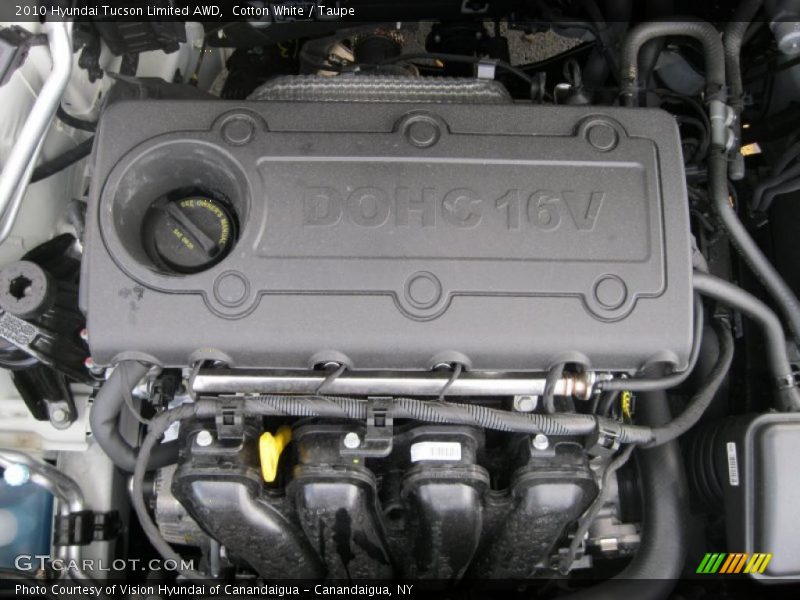  2010 Tucson Limited AWD Engine - 2.4 Liter DOHC 16-Valve CVVT 4 Cylinder