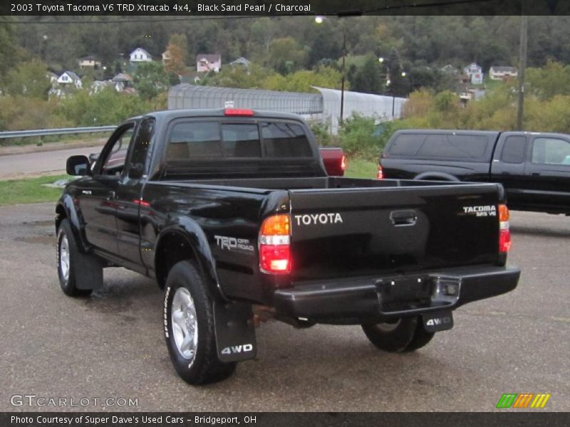 Black Sand Pearl / Charcoal 2003 Toyota Tacoma V6 TRD Xtracab 4x4