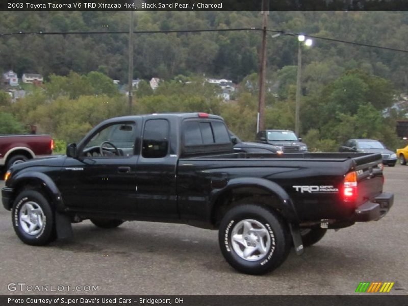 Black Sand Pearl / Charcoal 2003 Toyota Tacoma V6 TRD Xtracab 4x4