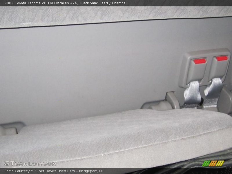 Black Sand Pearl / Charcoal 2003 Toyota Tacoma V6 TRD Xtracab 4x4