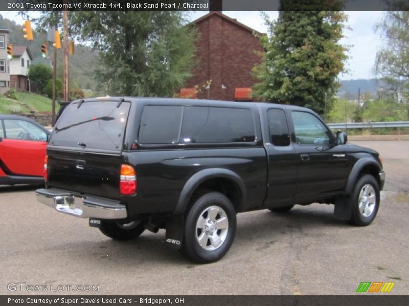 Black Sand Pearl / Charcoal 2001 Toyota Tacoma V6 Xtracab 4x4