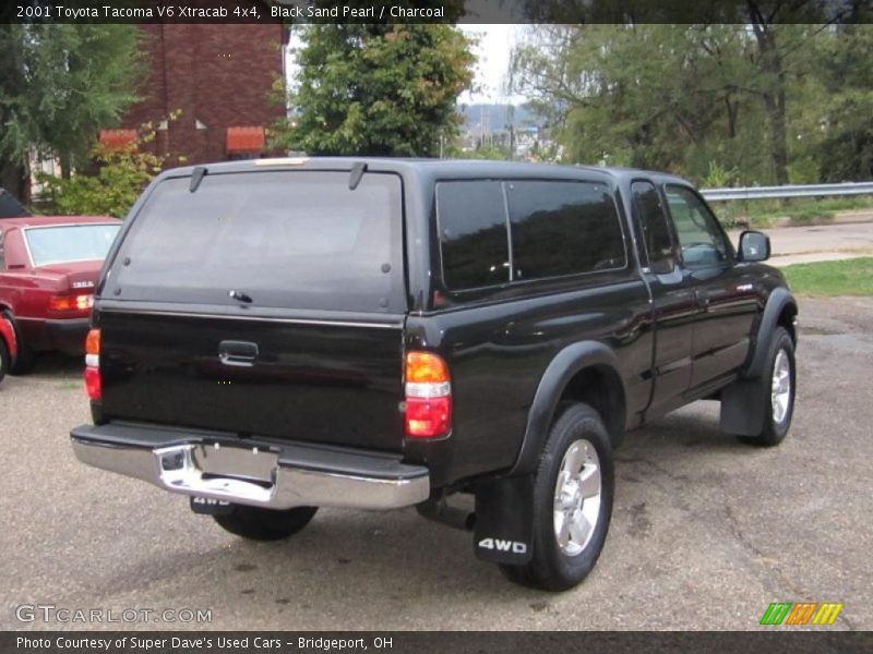 Black Sand Pearl / Charcoal 2001 Toyota Tacoma V6 Xtracab 4x4