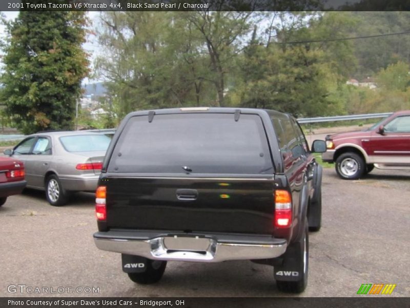 Black Sand Pearl / Charcoal 2001 Toyota Tacoma V6 Xtracab 4x4