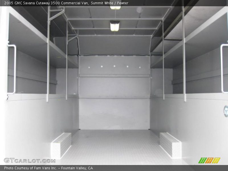 Summit White / Pewter 2005 GMC Savana Cutaway 3500 Commercial Van