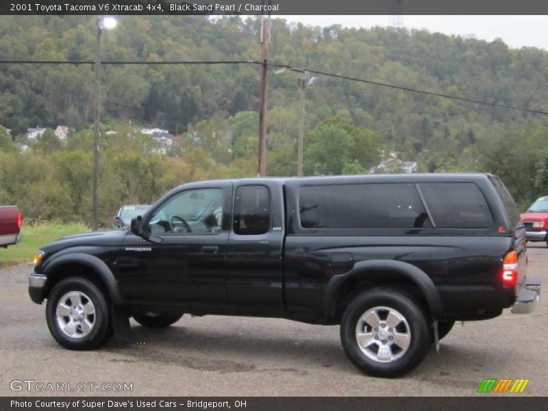 Black Sand Pearl / Charcoal 2001 Toyota Tacoma V6 Xtracab 4x4