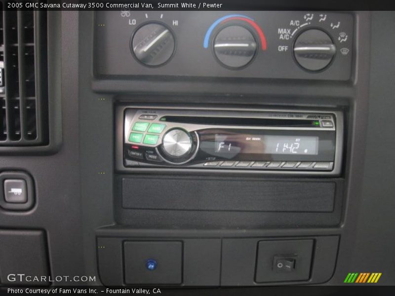 Summit White / Pewter 2005 GMC Savana Cutaway 3500 Commercial Van