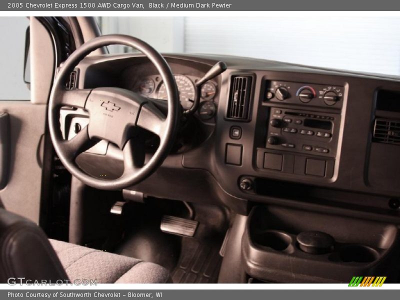 Black / Medium Dark Pewter 2005 Chevrolet Express 1500 AWD Cargo Van
