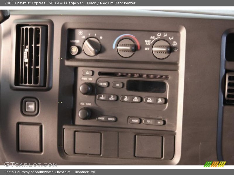 Black / Medium Dark Pewter 2005 Chevrolet Express 1500 AWD Cargo Van