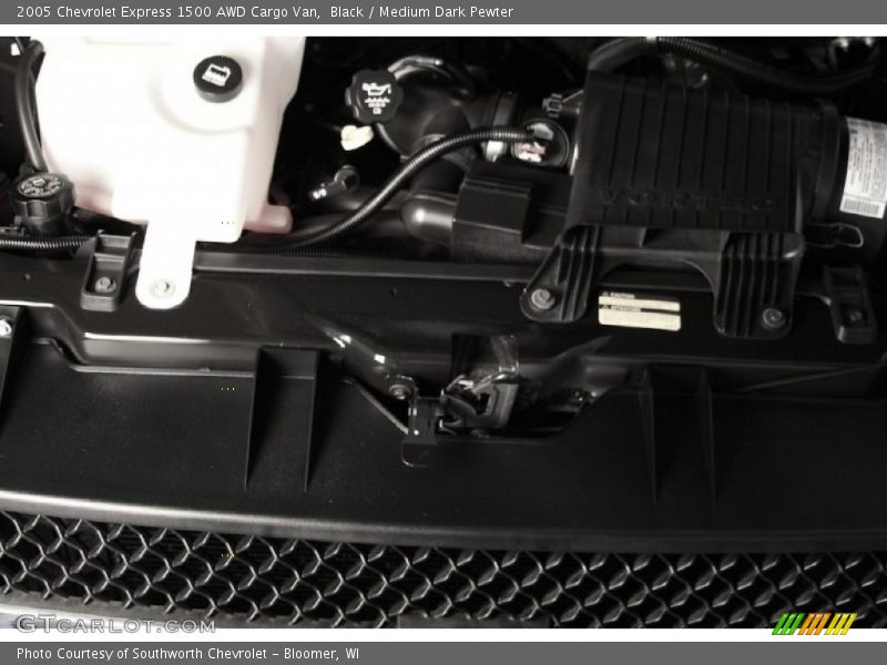 Black / Medium Dark Pewter 2005 Chevrolet Express 1500 AWD Cargo Van