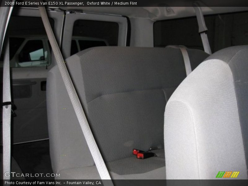 Oxford White / Medium Flint 2008 Ford E Series Van E150 XL Passenger