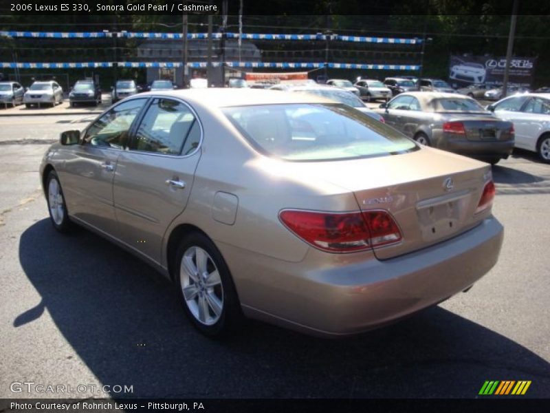 Sonora Gold Pearl / Cashmere 2006 Lexus ES 330