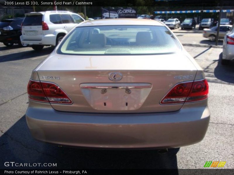 Sonora Gold Pearl / Cashmere 2006 Lexus ES 330