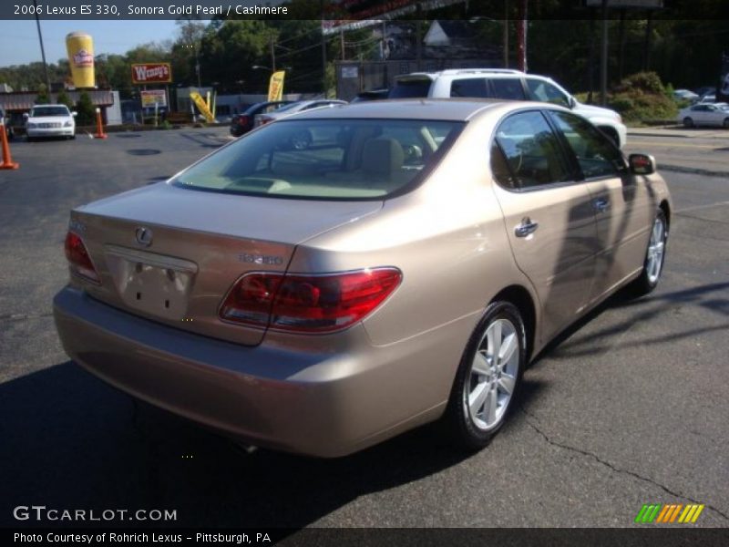 Sonora Gold Pearl / Cashmere 2006 Lexus ES 330