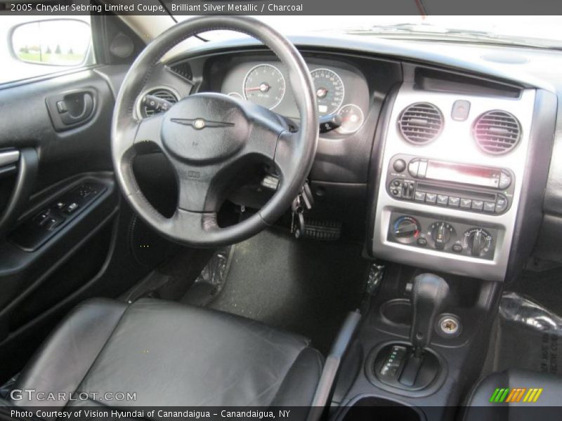 Brilliant Silver Metallic / Charcoal 2005 Chrysler Sebring Limited Coupe