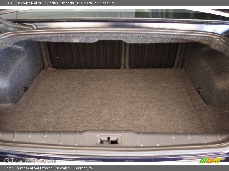Imperial Blue Metallic / Titanium 2010 Chevrolet Malibu LS Sedan