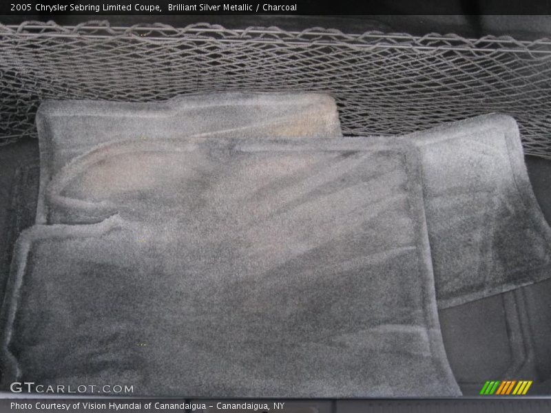 Brilliant Silver Metallic / Charcoal 2005 Chrysler Sebring Limited Coupe