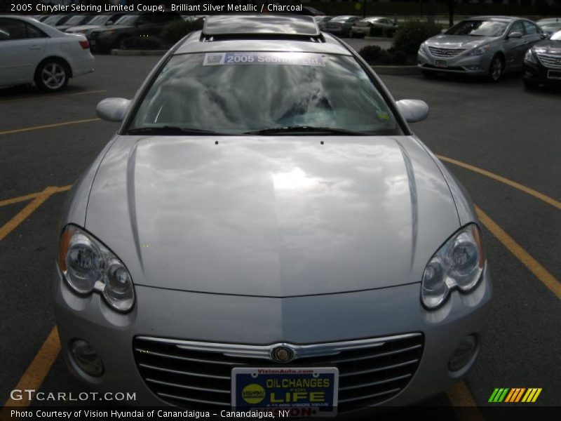 Brilliant Silver Metallic / Charcoal 2005 Chrysler Sebring Limited Coupe