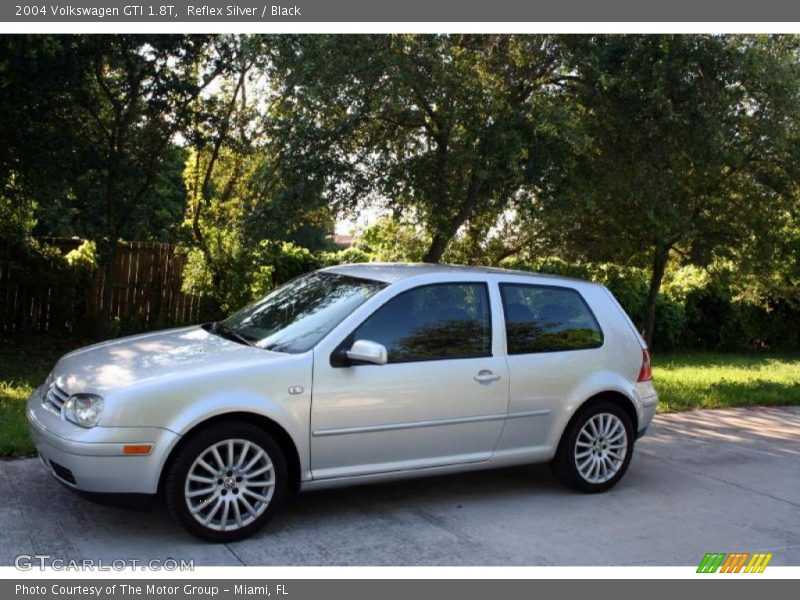 Reflex Silver / Black 2004 Volkswagen GTI 1.8T