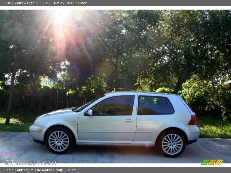Reflex Silver / Black 2004 Volkswagen GTI 1.8T