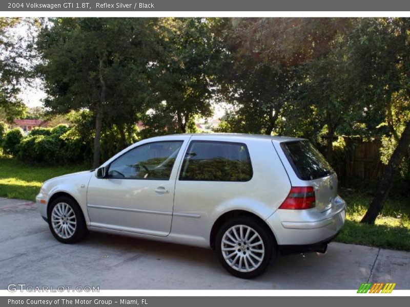 Reflex Silver / Black 2004 Volkswagen GTI 1.8T