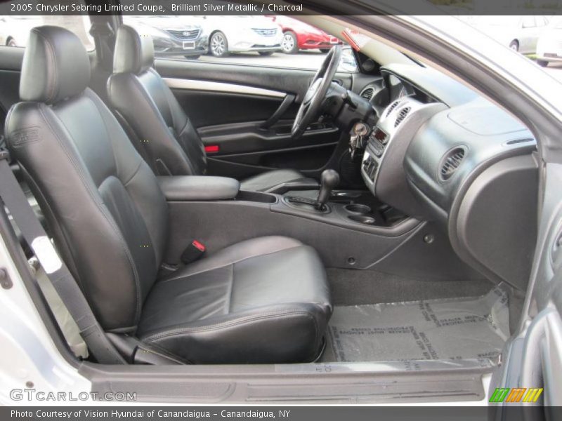 Brilliant Silver Metallic / Charcoal 2005 Chrysler Sebring Limited Coupe