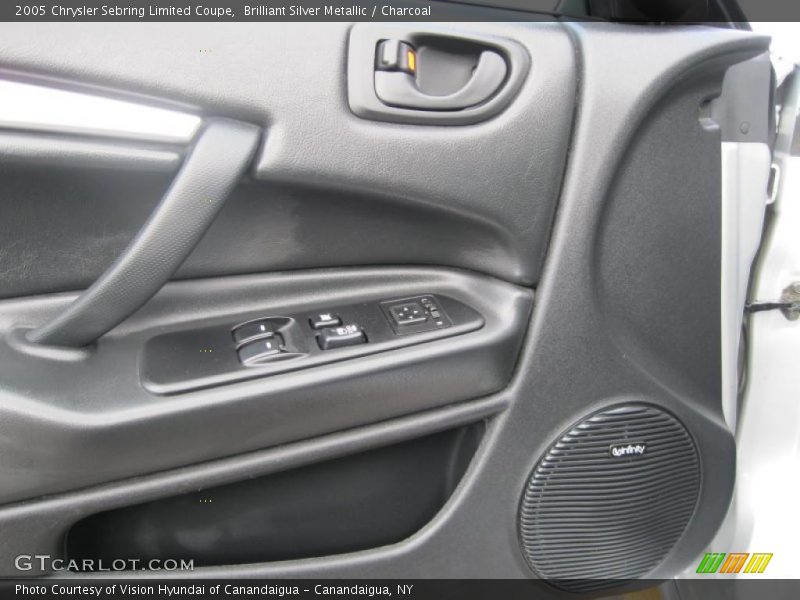 Brilliant Silver Metallic / Charcoal 2005 Chrysler Sebring Limited Coupe
