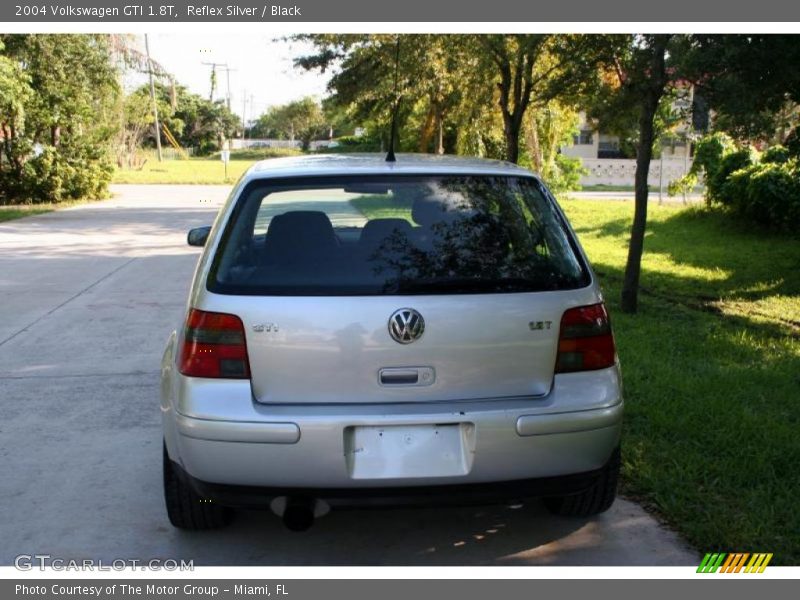 Reflex Silver / Black 2004 Volkswagen GTI 1.8T