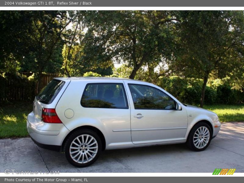 Reflex Silver / Black 2004 Volkswagen GTI 1.8T