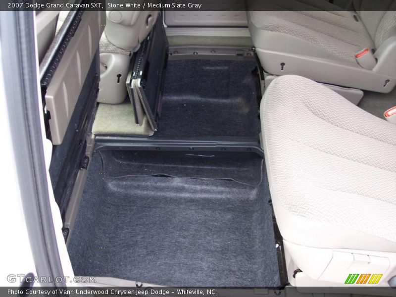 Stone White / Medium Slate Gray 2007 Dodge Grand Caravan SXT