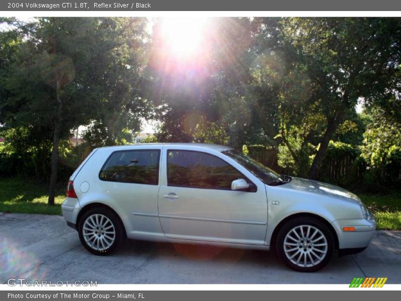Reflex Silver / Black 2004 Volkswagen GTI 1.8T