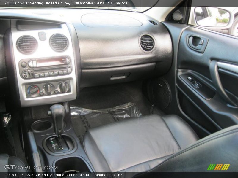 Brilliant Silver Metallic / Charcoal 2005 Chrysler Sebring Limited Coupe