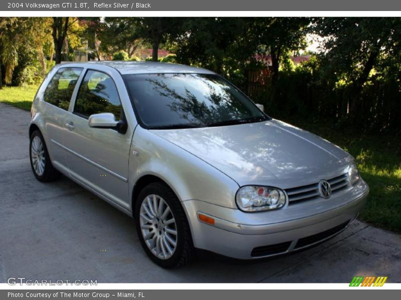 Reflex Silver / Black 2004 Volkswagen GTI 1.8T