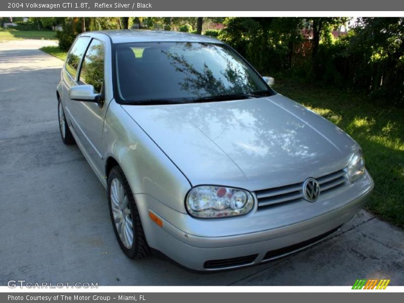 Reflex Silver / Black 2004 Volkswagen GTI 1.8T