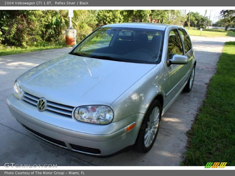 Reflex Silver / Black 2004 Volkswagen GTI 1.8T