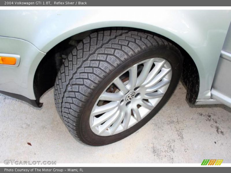 Reflex Silver / Black 2004 Volkswagen GTI 1.8T