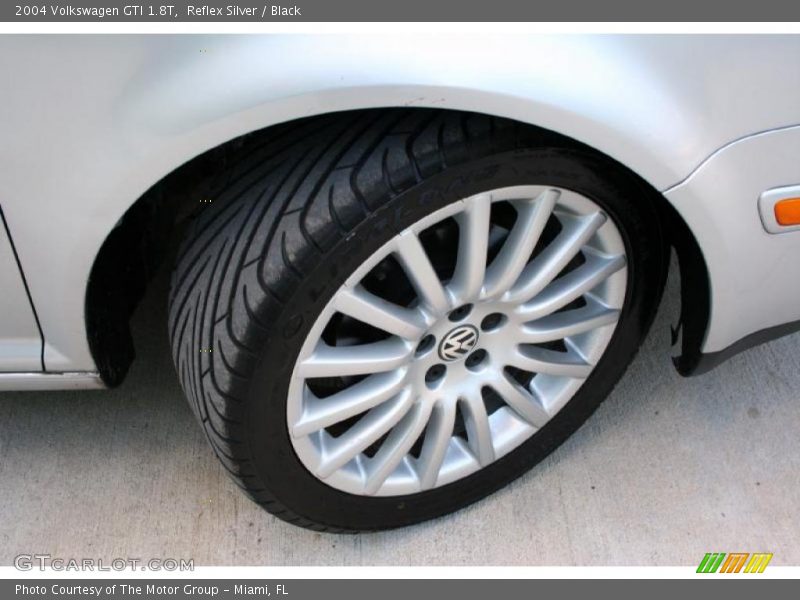 Reflex Silver / Black 2004 Volkswagen GTI 1.8T