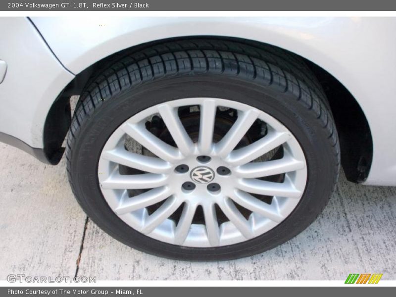 Reflex Silver / Black 2004 Volkswagen GTI 1.8T